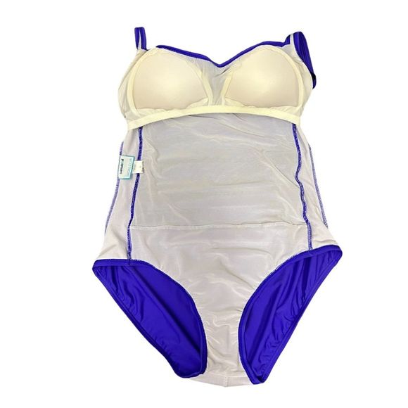 WOMEN’S ONE PIECE SWIMSUIT 
Swimsuits for all
Color: DEEP SEA PURPLE
Size XL- 20 - Picture 5 of 8